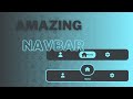 Bottom NavBar With ONLY HTML + CSS