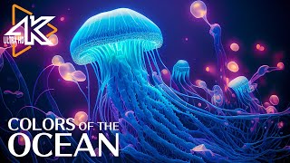 Aquarium 4K VIDEO UHD 🐠 Beautiful Relaxing Coral Reef Fish - Relaxing Sleep Meditation Music #15