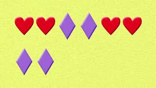 AABB Patterns Hearts and Diamonds