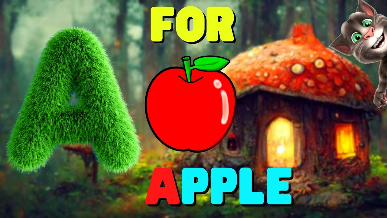 ABC Alphabet Song | A For Apple Phonics Song | ABCD Alphabet Rhymes For ...