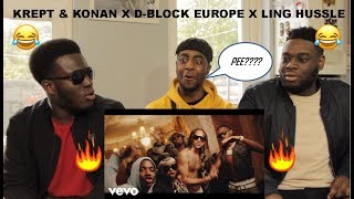 Krept & Konan - Tell Me (D-Block Europe, Ling Hussle) (REACTION) @Officialimpact