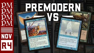 Mono Blue Storm vs UG Madness -  Round 4 - November 2024 Premodern MTG Tournament