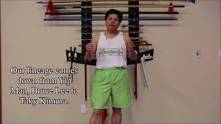 Bruce Lee workout WSMAC - Western Style Martial Arts Jun Fan JKD basic workout w/ instruction