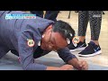 happyday slow walking exercise 뱃살에 도움 주는 거북이걸음 운동 기분 좋은 날 20171016