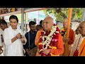 Lokanath Swami maharaj ka Iskcon Noida mein swagat #shorts