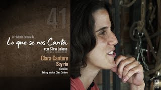 🔴 Clara Cantore | Soy Rio (canción) | Lo que se nos Canta con Silvia Lallana