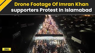 Pakistan: Drone Footage Shows Pro-Imran Khan Demonstration In Islamabad