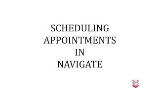 EAB Navigate Campus | Scheduling Appointments
