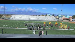 Lancaster High School Marching Eagle Corps at 1a prelims