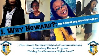 1. Why Howard?: The Annenberg Honors Program