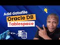 How to add datafile to tablespace Oracle RDS
