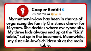 My Mother-in-law has been in charge of Organizing the family Christmas dinner for 14 years. She...
