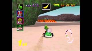 Mario Kart 64 - 150cc Mushroom Cup (Actual N64 Capture)