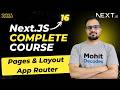 NextJS Tutorial #9 - Pages & Nested Layouts