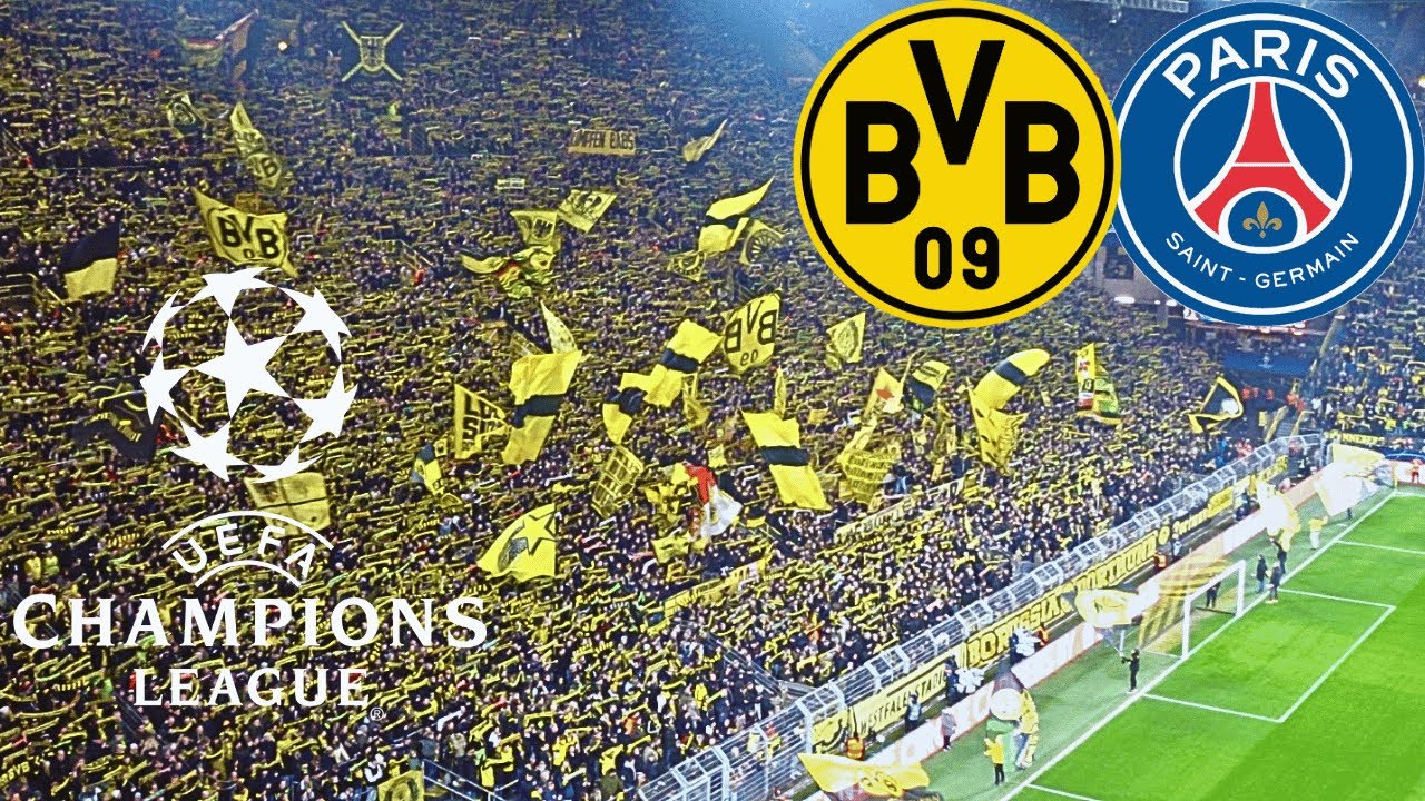 THE YELLOW WALL🟡⚫️BVB Vs PSG🔴🔵 CHAMPIONS LEAGUE - YouTube