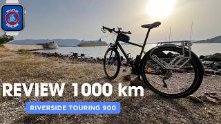 RIVERSIDE Touring 900 - Review 1000 km - décathlon - Cycling Vlog