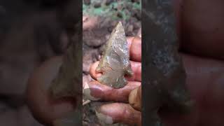 Arrowhead, Killer Dovetail found in shelter dig, 7/3/21