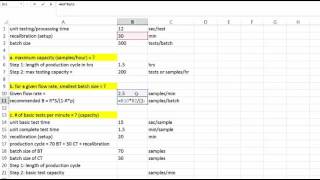 Setup and Batch Size - Example 2