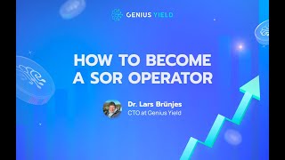 How to Become a SOR Operator   Workshop with Dr  Lars Brünjes