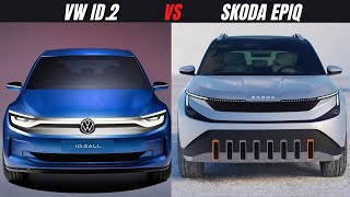 2025 Škoda Epiq Versus Volkswagen Id.2 – The Ultimate In-Depth Electric SUV Comparison