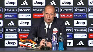 ALLEGRI post Juve-Salernitana 1-1 conferenza stampa: "Tra poco saprete... Atalanta forte? Pure noi"