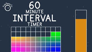 60 Minute Interval Timer - Kids Visual Timer
