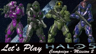 Let's Play - Halo 5: Guardians Campaign - Mission 2 (Blue Team)