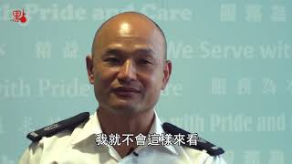 「光頭警長」劉sir未痊癒  幽默講傷勢