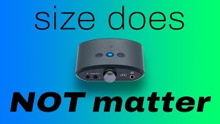 DOES SIZE MATTER? ifi uno amp/dac Review for GAMERS