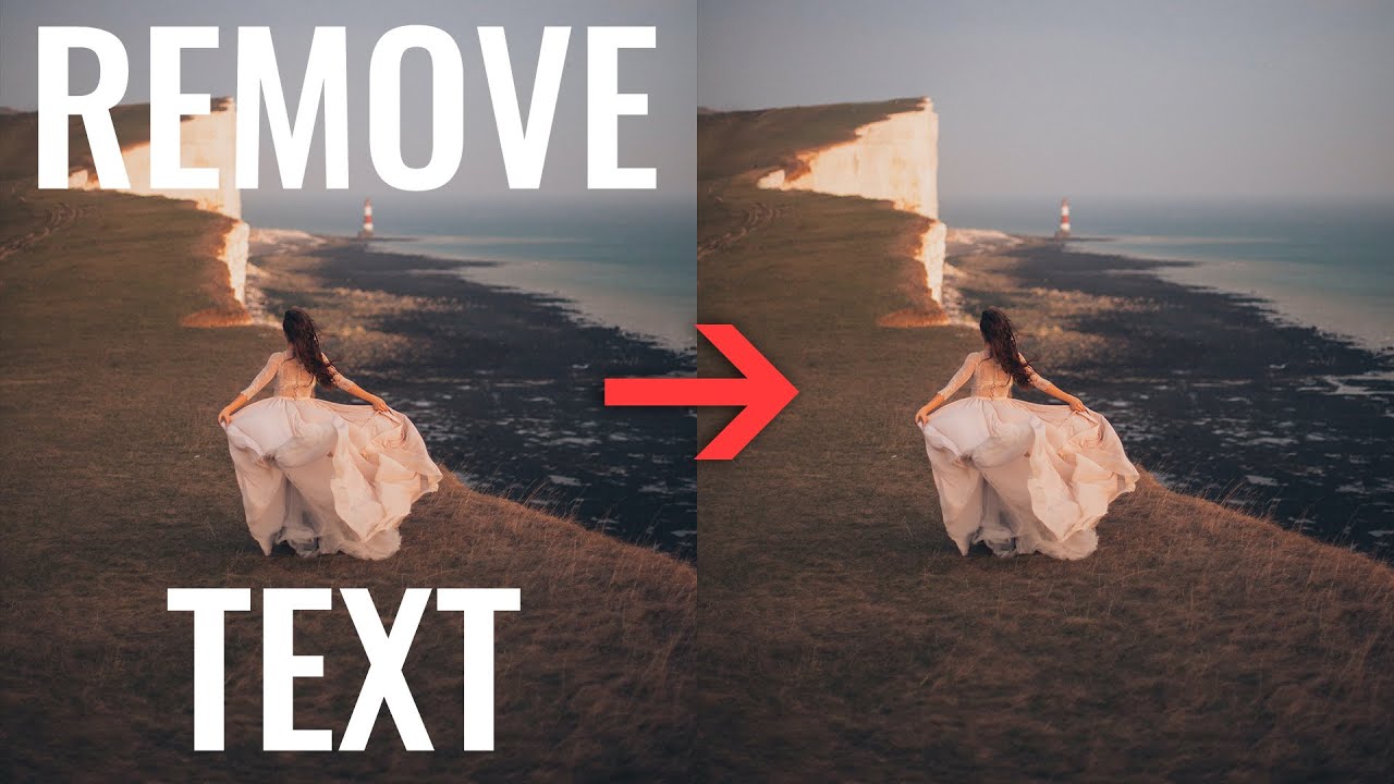 How To Remove Text From A Photo In Photoshop How To Remove Text From A Photo In Photoshop