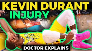 Kevin Durant Achilles Injury! | DOCTOR EXPLAINS!