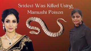 Sridevi Was Killed Using Mamushi Poison! | Deepti Pinniti | The Labyrinth