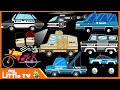 Police Vehicles | Police Cars & Trucks | Bike Chase | My Little TV
