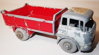 Matchbox restoration No. 3 Bedford 7.5 Ton Tipper 1961, renovation, modeling restoration