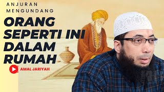 ANJURAN MENGUNDANG ORANG ALIM, USTADZ KEDALAM RUMAH || USTADZ KHALID BASALAMAH