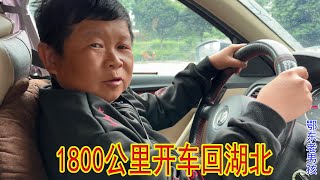 老男孩兄弟俩开车1800公里回湖北，历时30个小时，终于平安归来