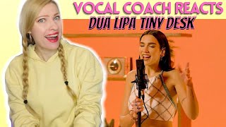 Vocal Coach/Musician Reacts: DUA LIPA Tiny Desk Concert 'Love Again'