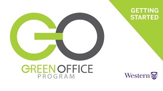 Getting Started with the Green Office Program at WesternU