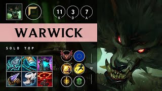 Warwick Top vs Jax: Unstoppable - EUW Grandmaster Patch 14.23