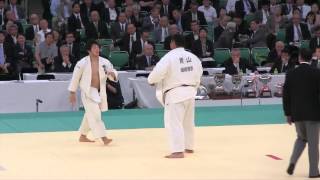 2回戦 吉田優也 VS 青山正次郎　2014 全日本柔道選手権大会