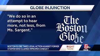 Boston Globe takes legal action against former editor