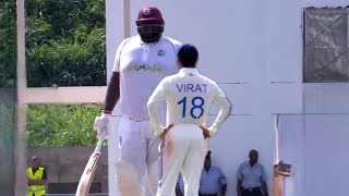 Virat Kohli's nail-biting interaction with World's biggest cricketer Cornwall in Ind vs WI test