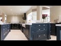 Blue Luxury Bespoke Kitchen in Ongar by The Handmade Kitchen Company