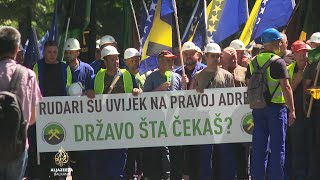 Protest rudara u Sarajevu: Elektroprivreda odbila zahtjev Vlade FBiH