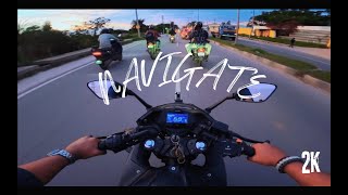 Navigating through the rush back home ⏐ 4K ⏐ Suzuki Gixxer SF 250