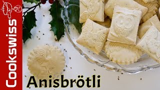 Anisbrötli / Springerle - Anis Plätzchen