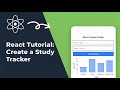 React Tutorial Mini Project: Create a Study Tracker with Tailwind CSS and Chart.js