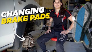 How to change brake pads | 2007 Ford PJ Ranger & Mazda BT50