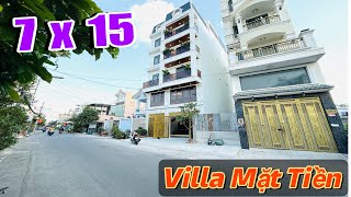 ViLLa Phố Mặt Tiền Ngang 7m Có Thang Máy Kinh Doanh Sầm Uất - Nhà To ở Sướng ngay Bệnh Viện Quận 12