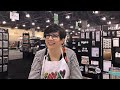 Dina Wakley Live -- Ranger Media--Creativation 2018- Scribble Sticks